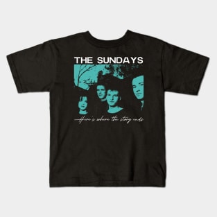 The Sundays - Here's where the story ends vintage Kids T-Shirt